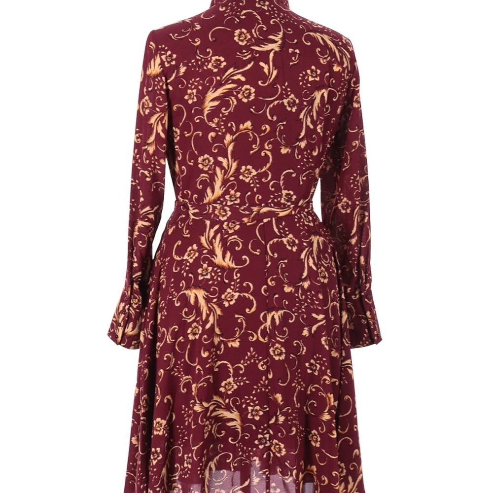 Nanette Lepore  Shirtdress with Belt Sz 14 - Picture 4 of 11
